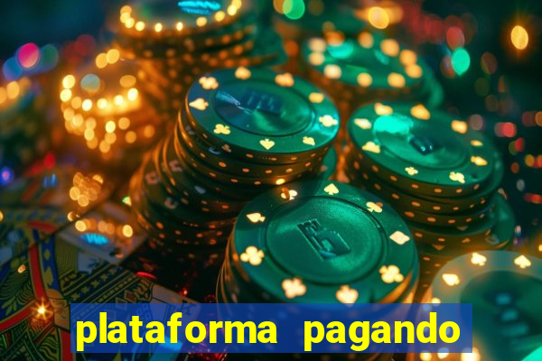 plataforma pagando muito fortune tiger