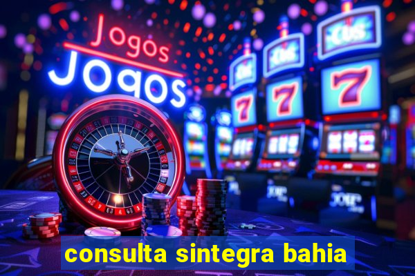 consulta sintegra bahia