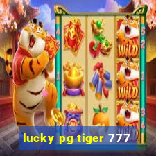 lucky pg tiger 777