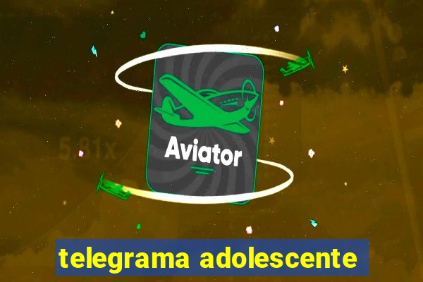 telegrama adolescente