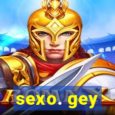sexo. gey