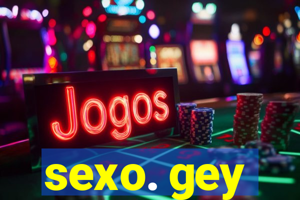 sexo. gey