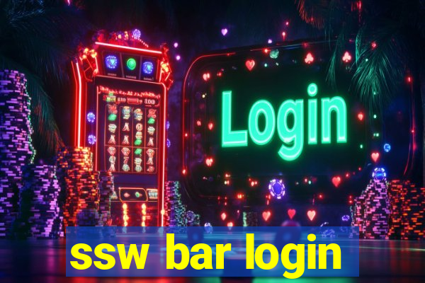 ssw bar login