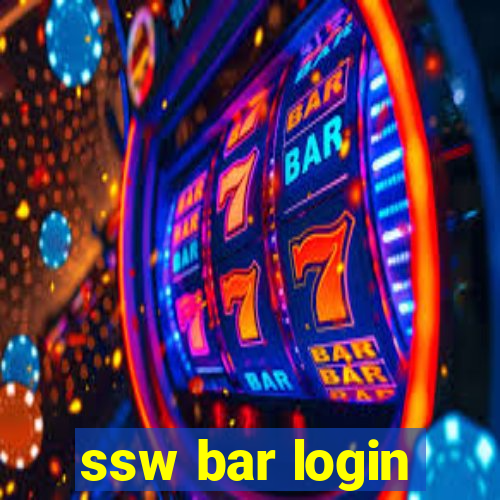 ssw bar login