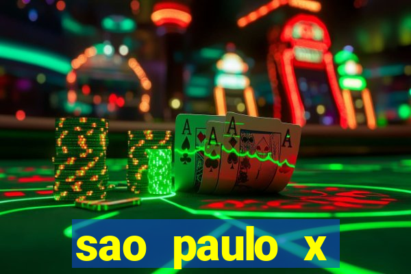 sao paulo x palmeiras palpites