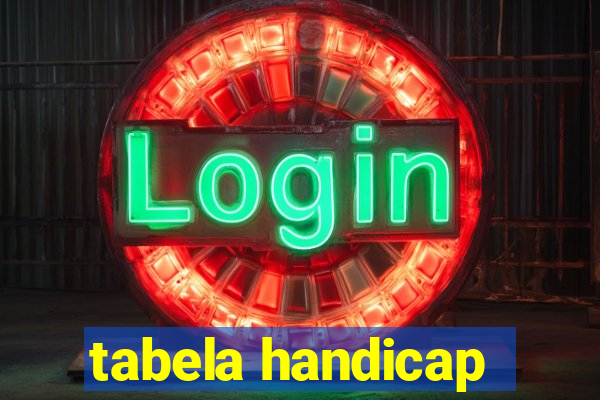tabela handicap
