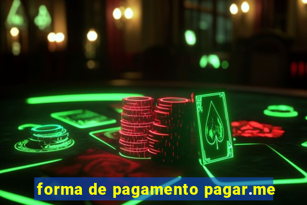 forma de pagamento pagar.me