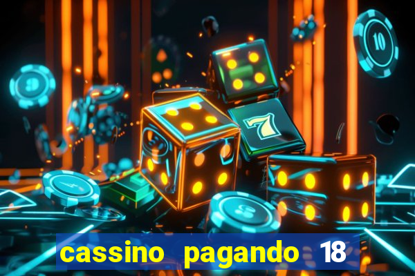 cassino pagando 18 reais no cadastro