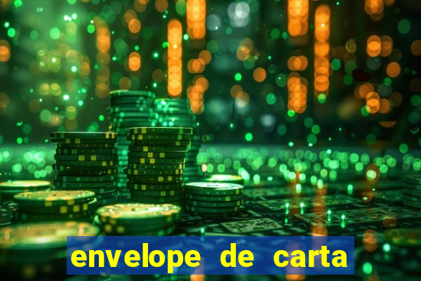 envelope de carta para imprimir