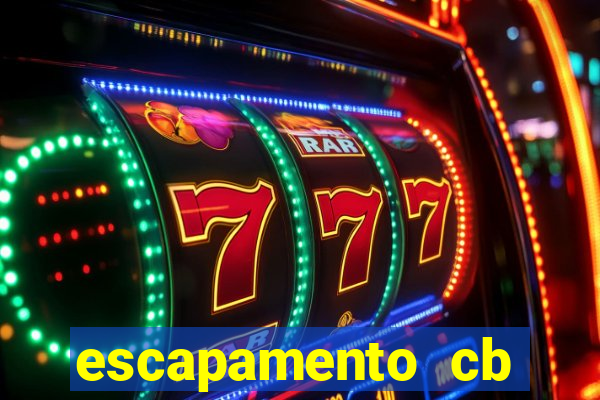 escapamento cb twister 250