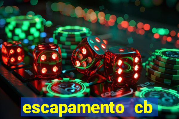 escapamento cb twister 250