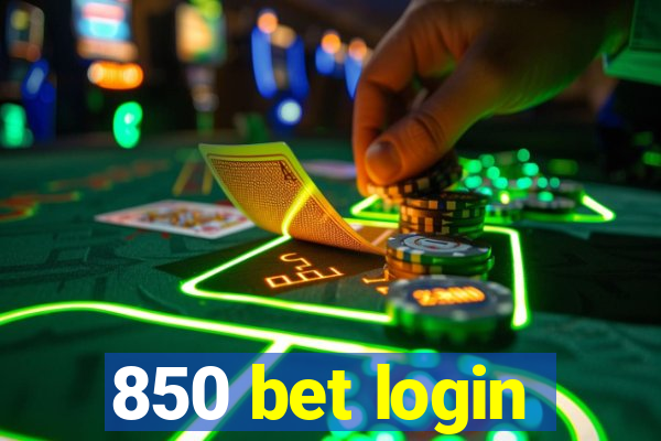 850 bet login