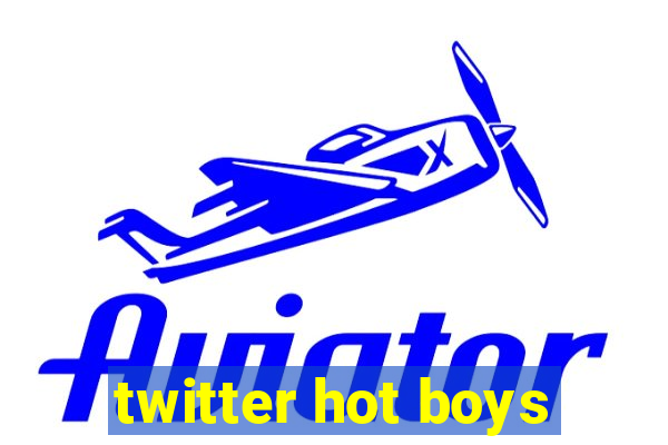 twitter hot boys
