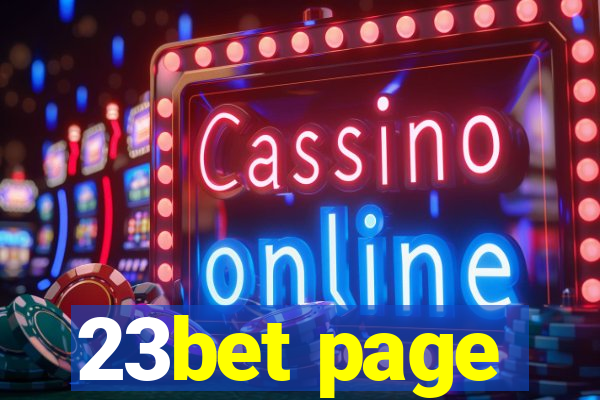 23bet page