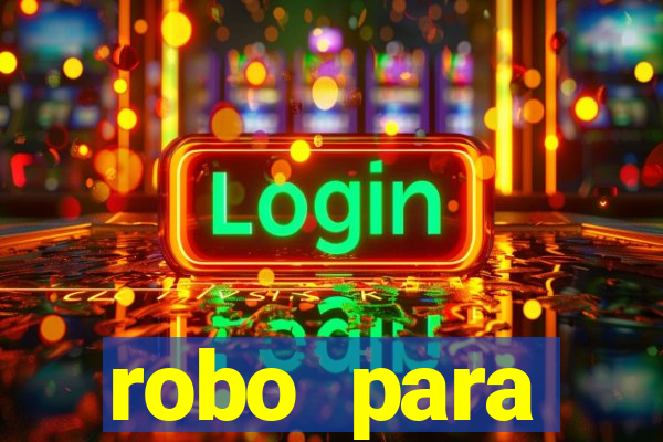 robo para plataforma de jogos