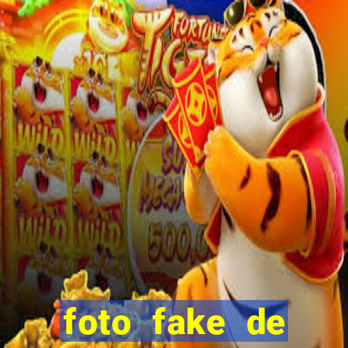 foto fake de mulher no espelho