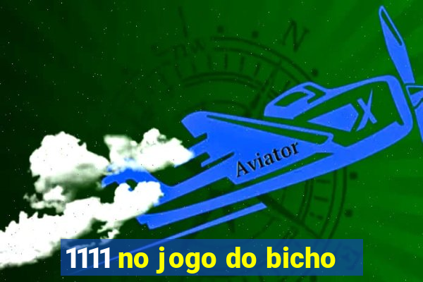 1111 no jogo do bicho