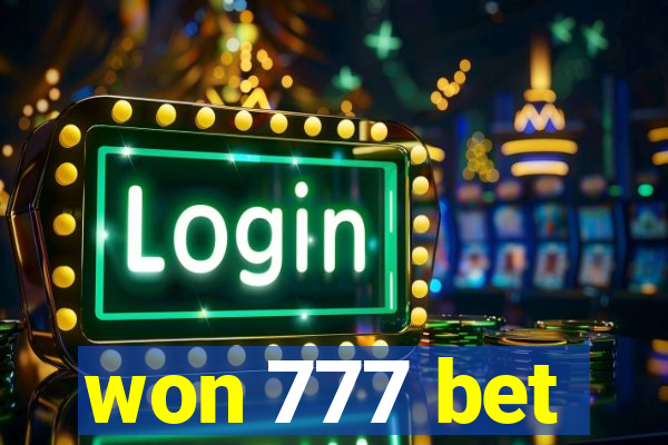 won 777 bet