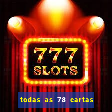 todas as 78 cartas do tarot
