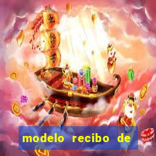 modelo recibo de pagamento autonomo