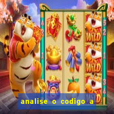 analise o codigo a seguir 1 import javax.swing.joptionpane