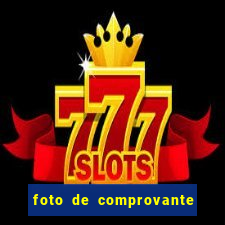 foto de comprovante de pix falso