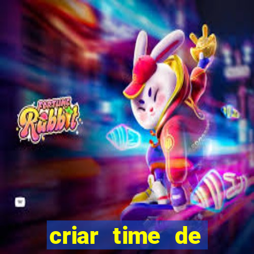 criar time de futebol simulador