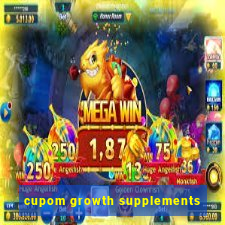 cupom growth supplements