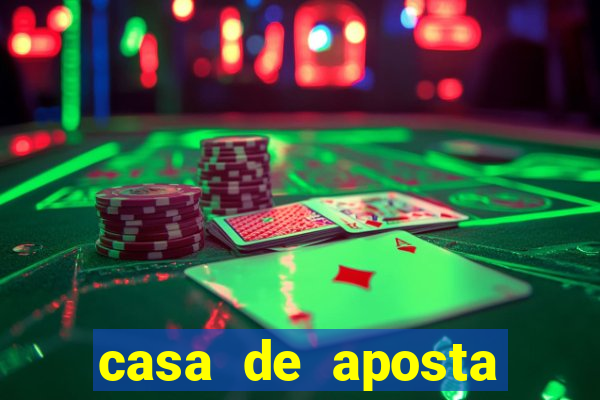 casa de aposta para menor