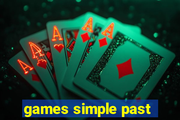 games simple past