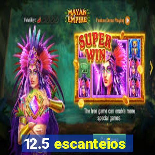 12.5 escanteios