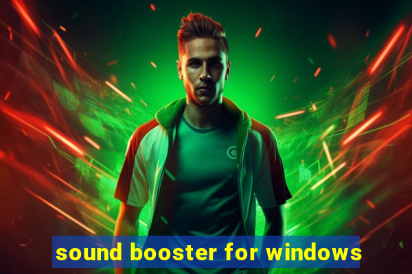 sound booster for windows