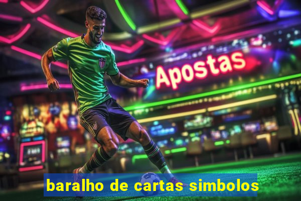 baralho de cartas simbolos