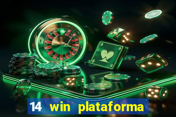 14 win plataforma de jogos