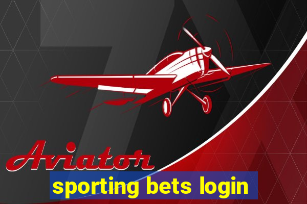 sporting bets login
