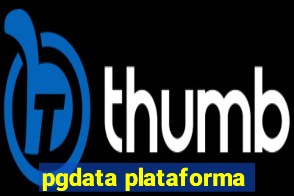 pgdata plataforma