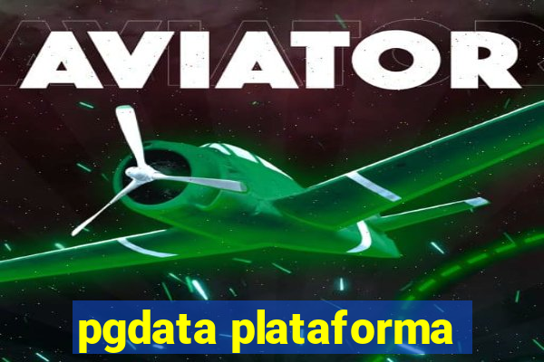 pgdata plataforma