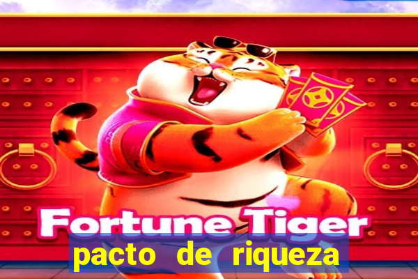 pacto de riqueza com são cipriano