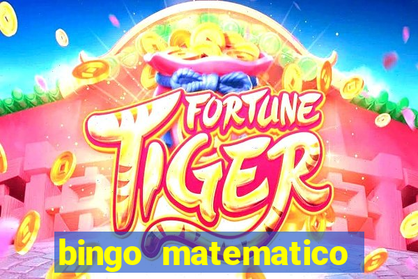 bingo matematico para ensino medio
