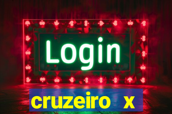 cruzeiro x corinthians palpite