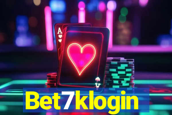 Bet7klogin
