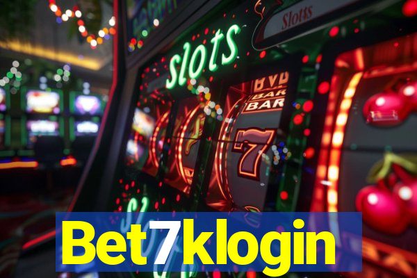Bet7klogin