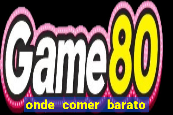 onde comer barato aeroporto santos dumont