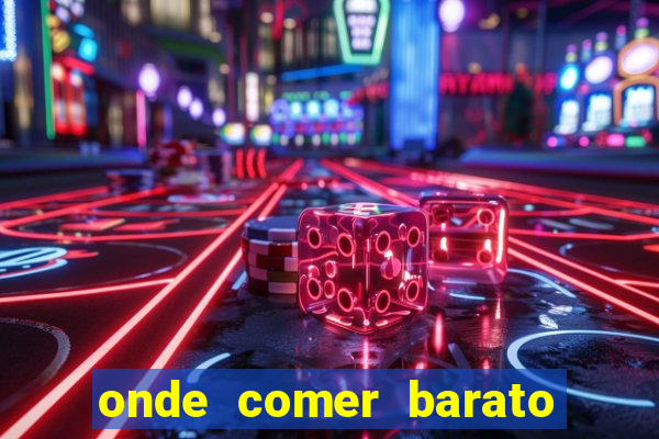 onde comer barato aeroporto santos dumont