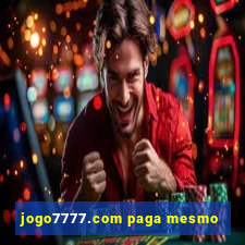 jogo7777.com paga mesmo