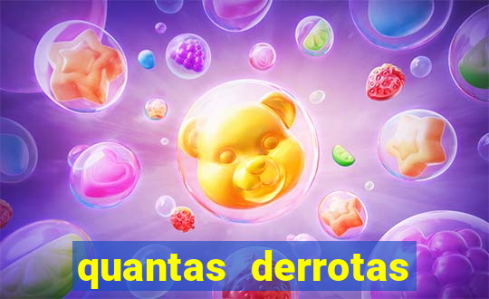 quantas derrotas teve o flamengo em 2019