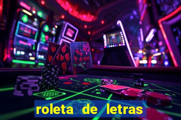 roleta de letras stop online