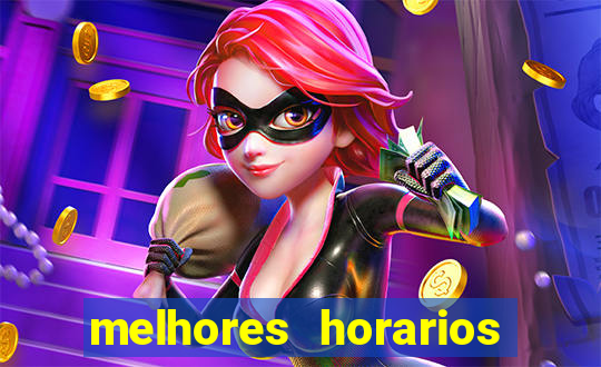 melhores horarios pagantes fortune tiger