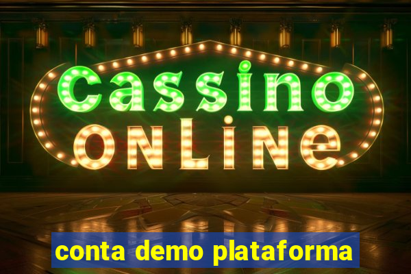conta demo plataforma