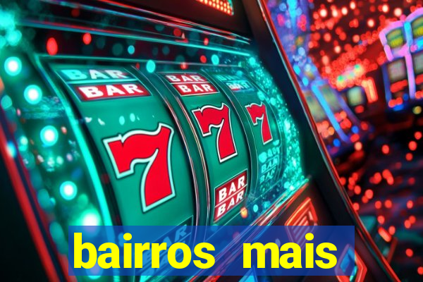 bairros mais perigosos de bh